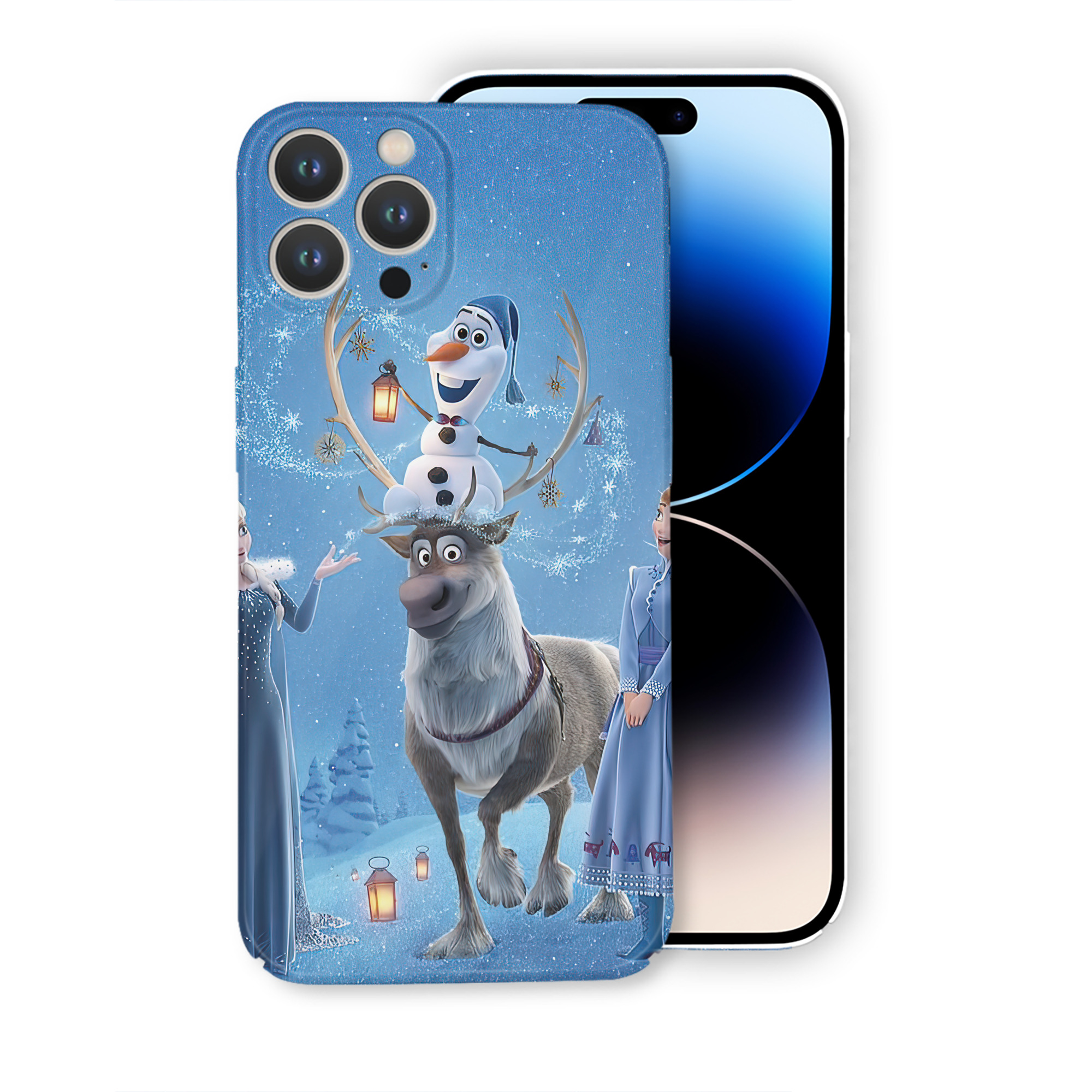 （画像用） アナと雪の女王 アンナ エルサ Frozen Anna Elsa 【iPhone 14シリーズ対応】ハードケース